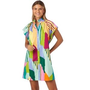 Crosby by Mollie Burch Wilhelmina Dress- Color Fields sz M